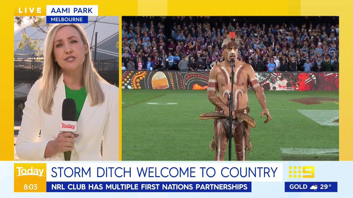 NRL giants Melbourne Storm are scaling back Indigenous 'Welcome to Country' ceremonies. #9News
