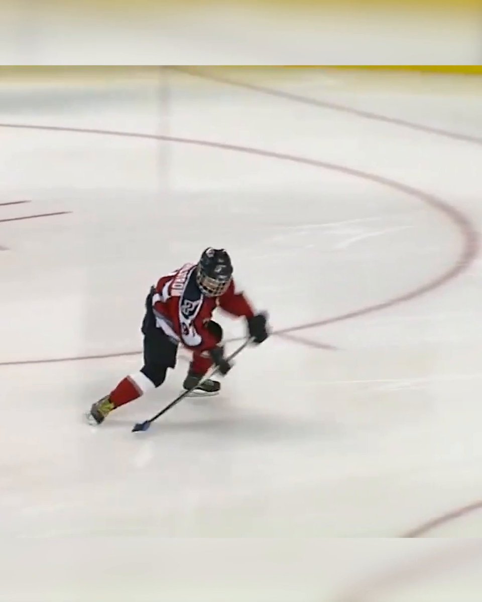 15 years ago, a nine-year-old Oliver Wahlstrom went viral for doing this on TD Garden ice. 👀 He'll be playing on that same ice a lot more now after getting picked up by the Bruins today. (🎥: Boston Bruins)