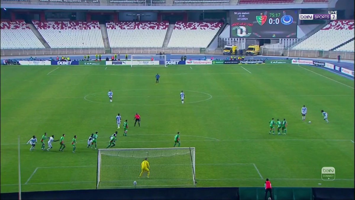 غاسوما فوفانا يسجل هدف الفوز للهلال السوداني في شباك مولودية الجزائر #دوري_أبطال_إفريقيا #الهلال_مولودية