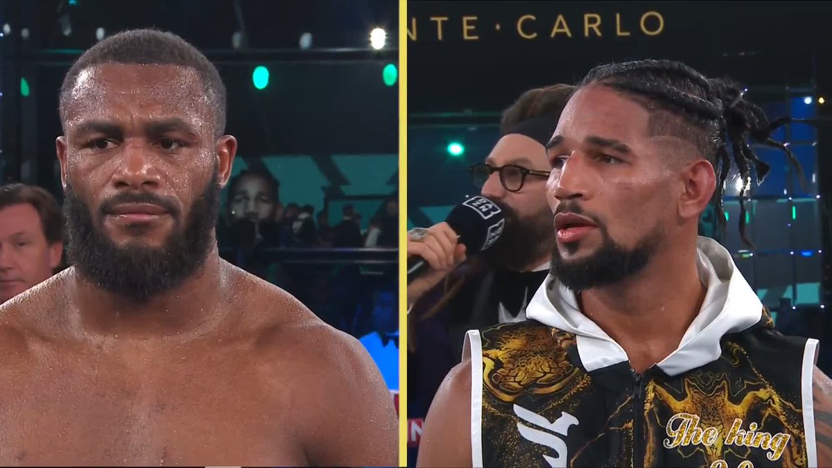 Congratulations, Leonardo Mosquea 👏 The King beats Chev Clarke by SD to win the European Cruiserweight Title 🇪🇺👑 📝 117-113 Clarke, 116-112 Mosquea, 115-112 Mosquea #ClarkeMosquea #AkhmadalievEspinoza