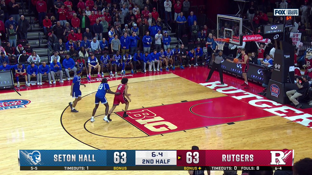 DYLAN HARPER GAME-WINNER!!!!!! 🔥 @RUTGERSMBB