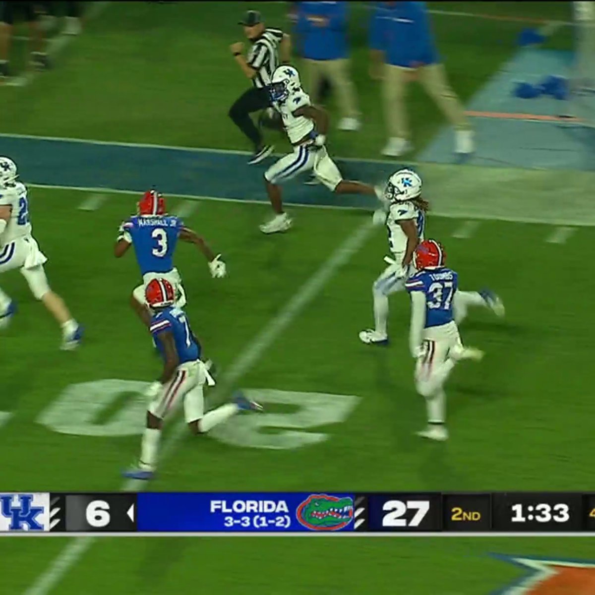 Meet Garrett Nussmeier’s newest weapon: Barion Brown. The Kentucky transfer holds the record for most kick return touchdowns in the history of the SEC with 5. The Receiving Numbers: 120+ career catches, 1,500+ yards and 11 TDs. Unteachable speed.