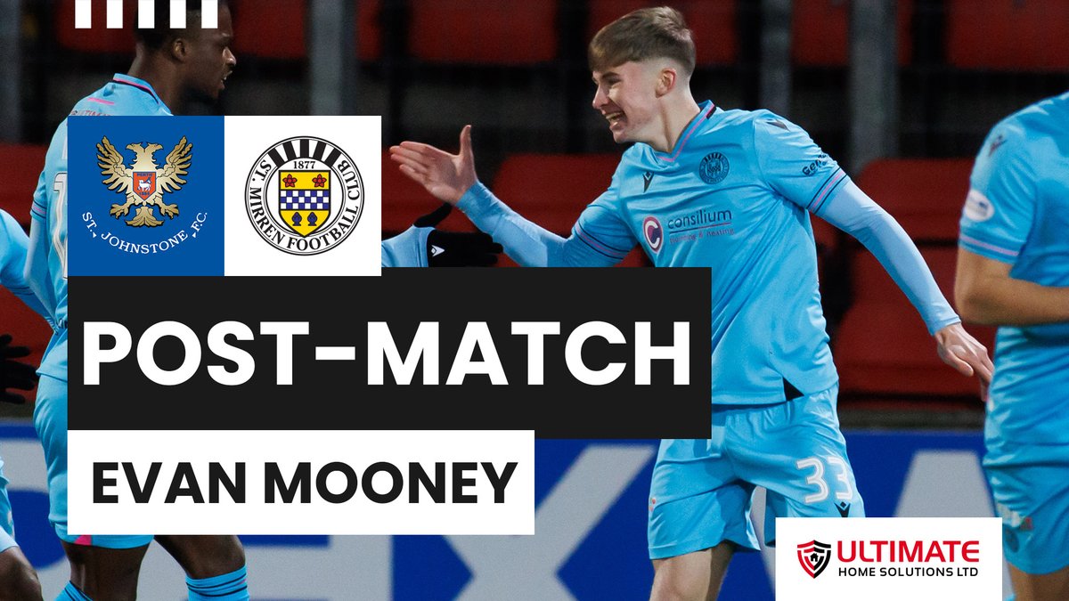 🗣️ "It's pretty surreal, a dream come true!" 17-year-old Evan Mooney speaks after his first senior goal ⚽️