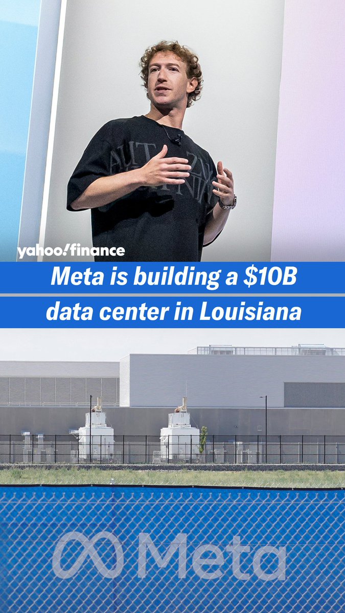 Meta is building a $10 billion data center in Louisiana: