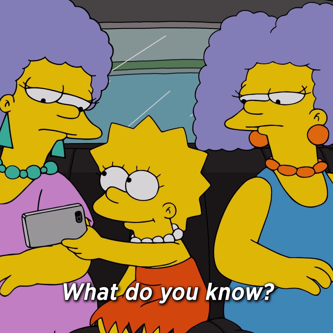Nothing beats a trip with Patty and Selma. Stream #TheSimpsons Season 36 anytime on Hulu! A new episode arrives tomorrow on FOX.