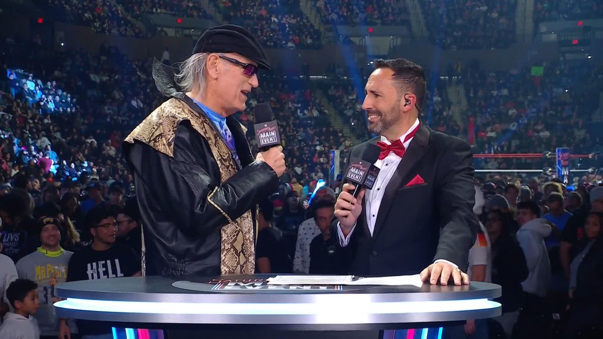 It's been one wild night so far, just ask Jesse Ventura! 👀 🔥 NBC Entertainment Peacock #SNME