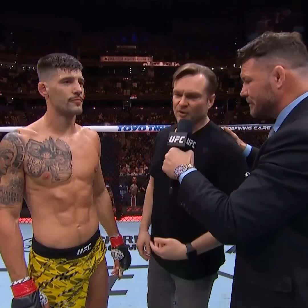 ¡Joel Álvarez apunta al peso wélter! 🫨🔥 #UFCTampa