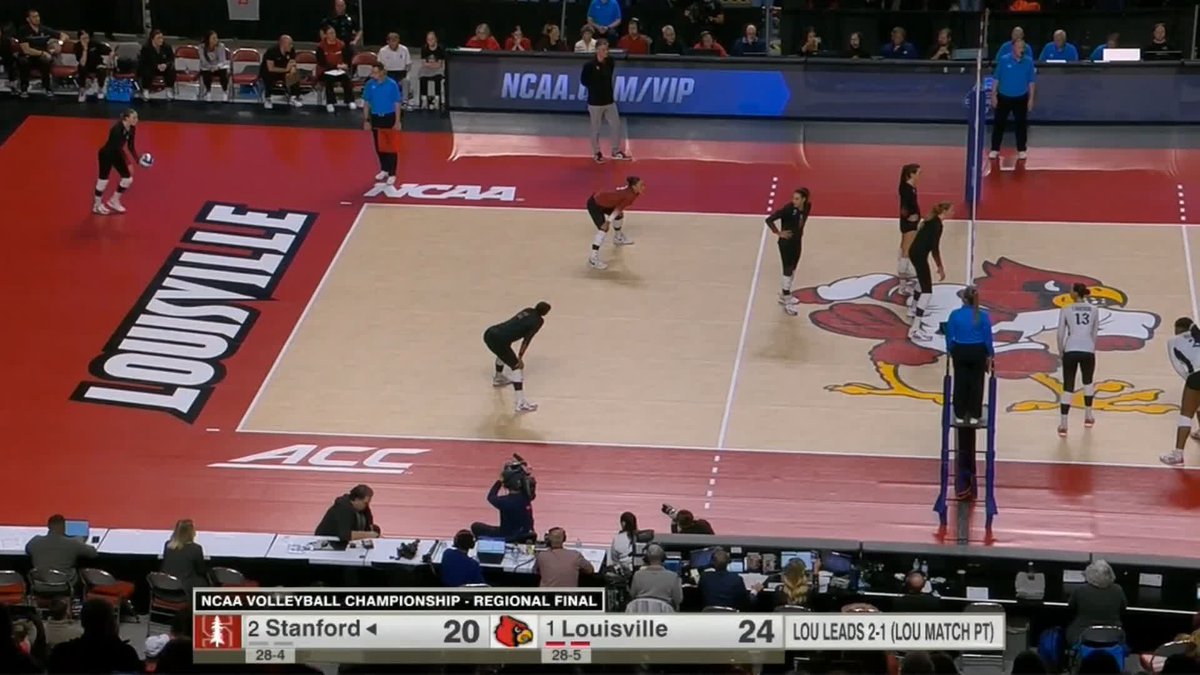 LOUISVILLE MOVES ON. THERE'S NO PLACE LIKE HOME. ๐ #NCAAWVB x ๐ฅ ESPN2 / Louisville Volleyball