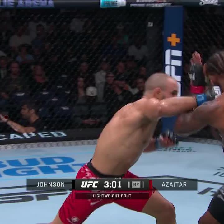 A MENACING K.O. FOR MICHAEL JOHNSON 😳 #UFCTampa