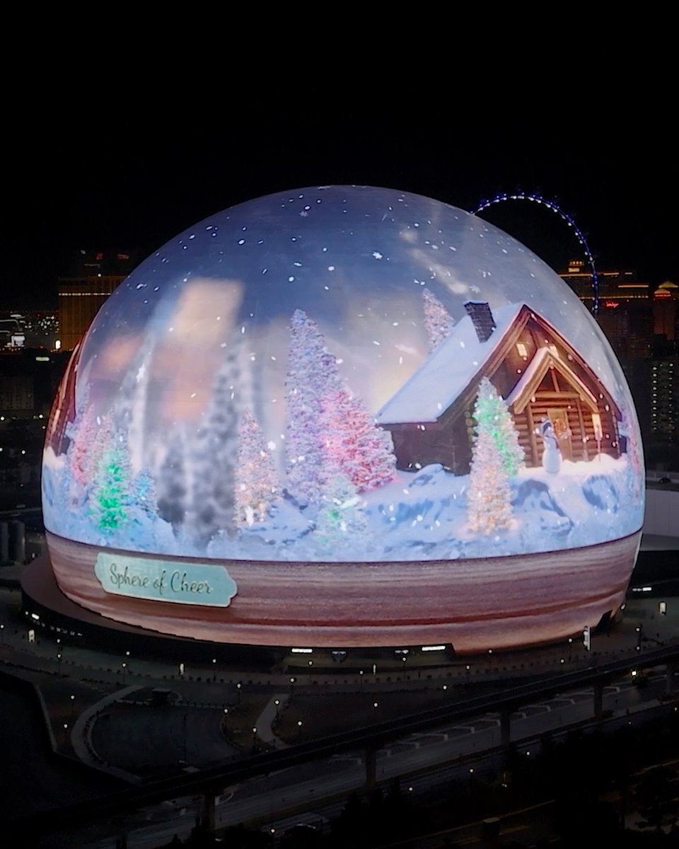 Sharing the magic of the season to everyone around the globe ❄️💙