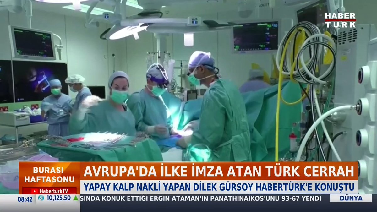 📍Avrupa'da ilk imza atan Türk cerrah... 🔴Yapay kalp nakli yapan Dilek Gürsoy Habertürk'e konuştu.