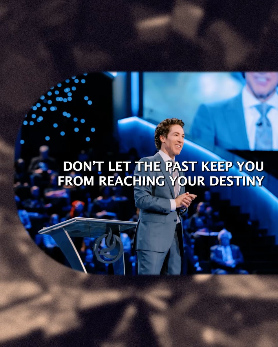 How much power are you giving to your past? Guilt, hurts, mistakes, threats. That’s the enemy trying to use your past to convince you to shrink back, so you won’t become who you were created to be. Tune into Joel’s new message today! "Freedom From Your Past"