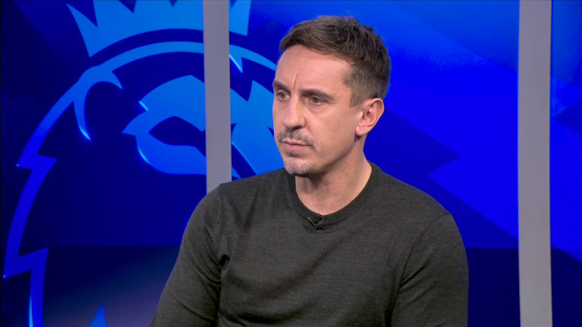 🗣️ "United are at a different level of bad" Gary Neville is expecting a Manchester City win today 🔵