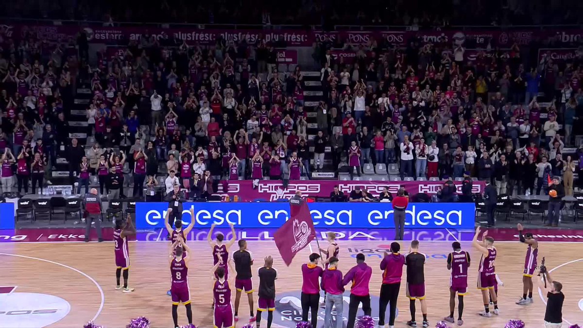 ESTO ES LA 𝙁𝘼𝙈𝙄𝙇𝙄𝘼 𝘽𝙐𝙍𝘿𝙀𝙊𝙎 💜 ESTO ES EL 𝘽𝘼𝙍𝙍𝙄𝙎 𝙉𝙊𝙍𝘿 💜 ¡ESTO ES HIOPOS HIOPOS LLEIDA! 💜 📺 Movistar Plus+ #LigaEndesa | #ConectaConTuPasión