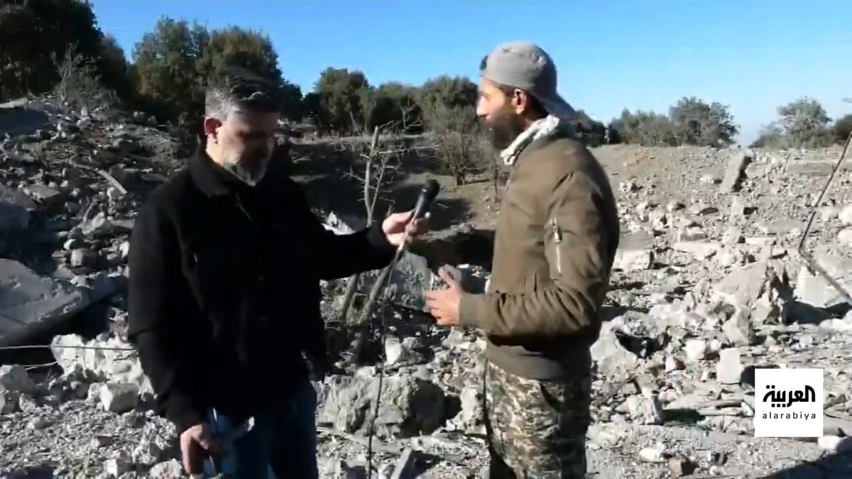 يحيى الحناوي متطوع مدني في فصائل السويداء لحماية الممتلكات العامة: نظام الأسد تعمد تدمير الأحراش وقطع أشجار عمرها مئات السنين في المحافظة #قناة_العربية #سوريا