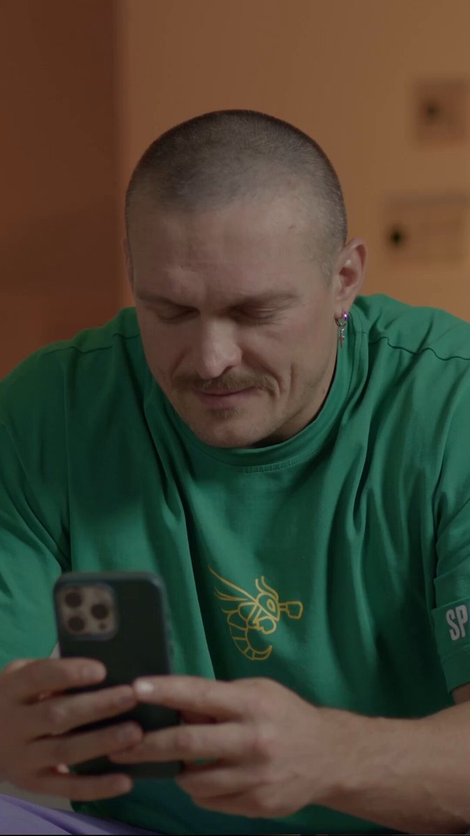 Two champions, one call, history in the making 🥊 What are we saying, third fight? TYSON FURY #Usyk2Fury #RiyadhSeason
