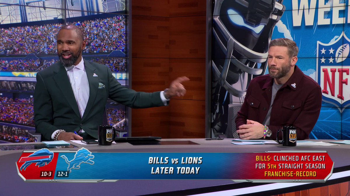 Which team will have the edge today: Bills or Lions? ๐ฆฌ๐ฆ Our crew previews the BIG matchup โฌ๏ธ