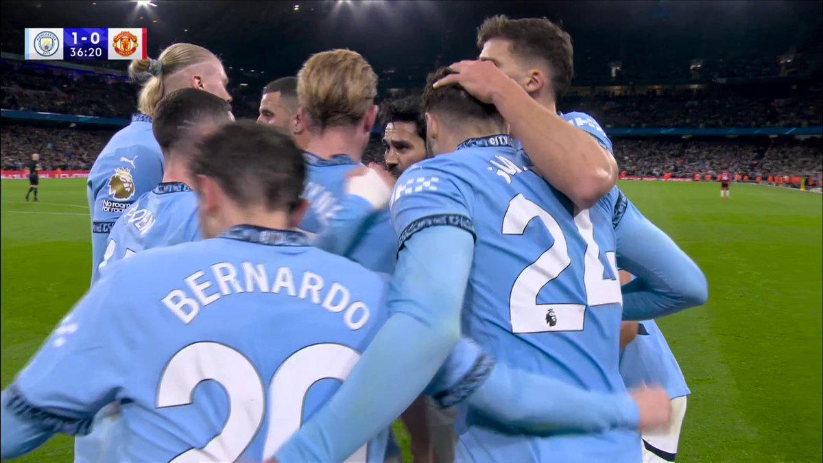 Manchester City take the lead in the derby through Joško Gvardiol! 💥
