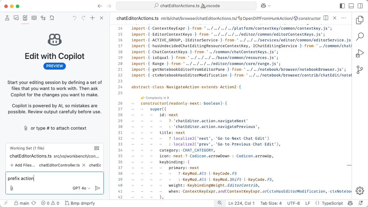 “I wish GitHub Copilot Chat could edit files directly!” It CAN ✨