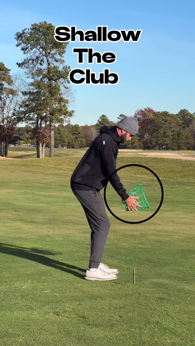 Struggling with an over-the-top club swing? Never fear – #PXG Troop and Golf Coach Eric DeKarski has just the drill for you 👌 #PXGTroops #GolfTips