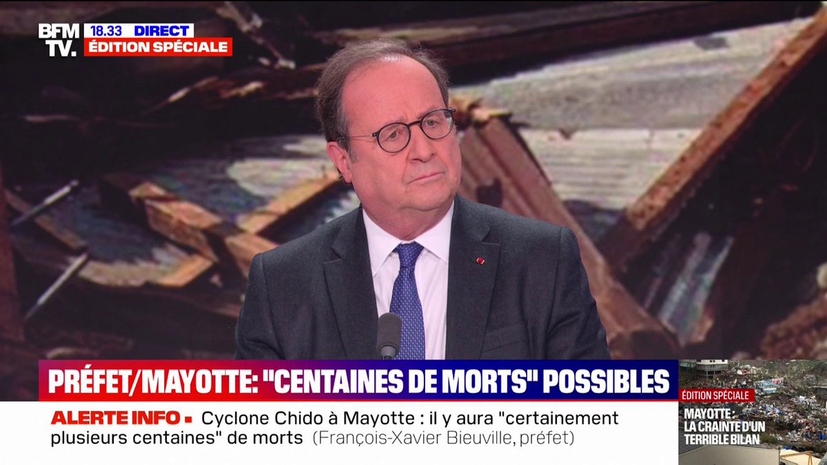 C’est une tragédie, une catastrophe nationale. Nous avons les yeux tournés vers Mayotte à qui nous devons apporter des moyens pour permettre de sauver des vies, de rétablir le minimum, de l’eau, des vivres.