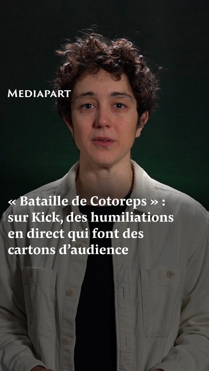 [TW violences physiques et psychologiques] « Bataille de Cotoreps » : sur la plateforme Kick, des humiliations et violences en direct pour des cartons d’audience Enquête vidéo à voir en intégralité sur Mediapart 👉‍