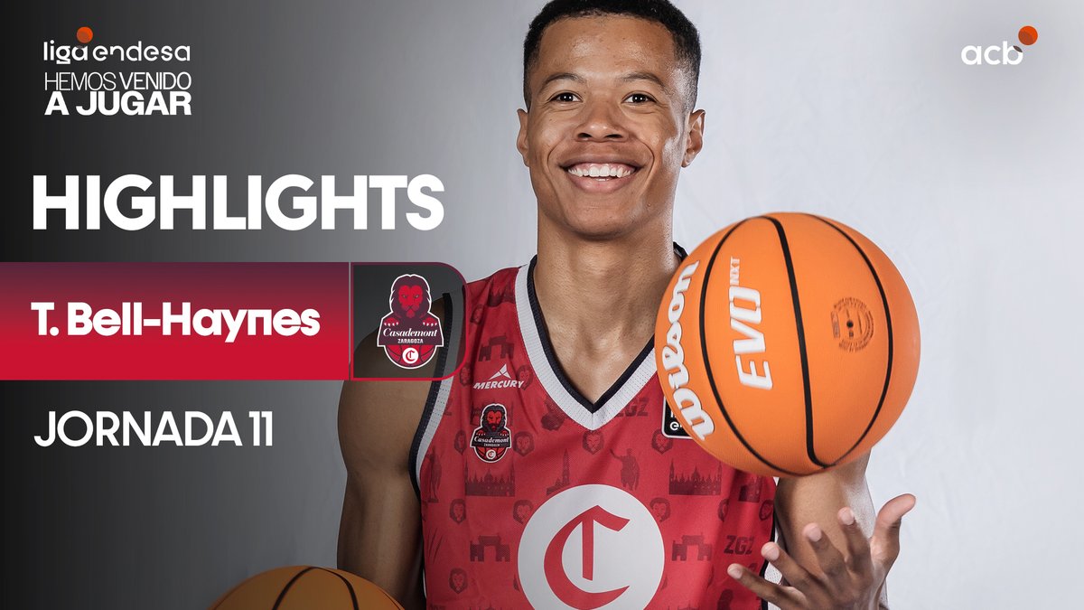 Hablemos de Trae Bell-Haynes... ¿Sois conscientes del tercer cuarto que se acaba de marcar? 1⃣9⃣ puntos con 3⃣/3⃣ en triples y 2⃣1⃣ de valoración Repito: SOLO EN EL TERCER CUARTO Trae Bell-Haynes 🔥 📺 Movistar Plus | Casademont Zaragoza #LigaEndesa | #ConectaConTuPasion