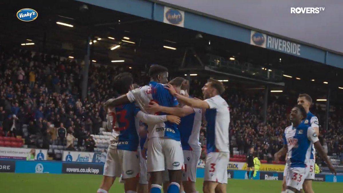📹 Let's go pitchside and relive the two goals that sealed our sixth win in a row! #ROVvLUT | #Rovers 🔵⚪️
