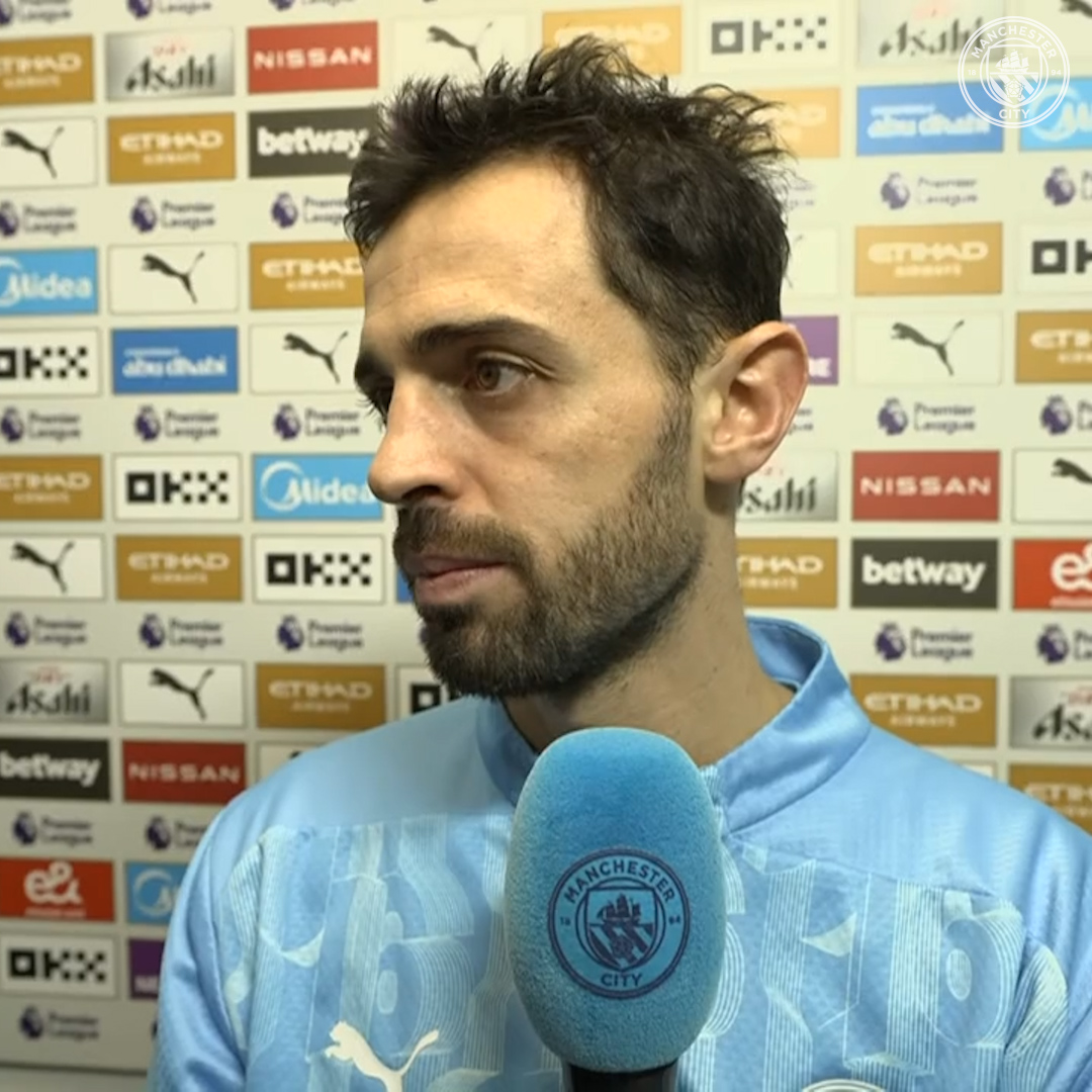 Bernardo's post-match reaction 🗣️