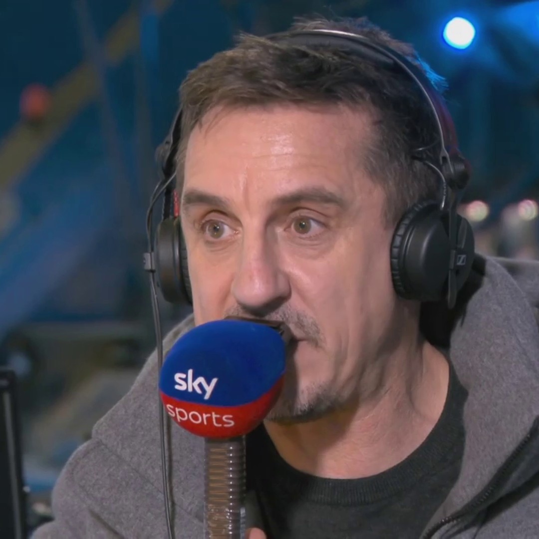 Gary Neville believes Amad Diallo was the shining light for Man Utd against Man City 💫