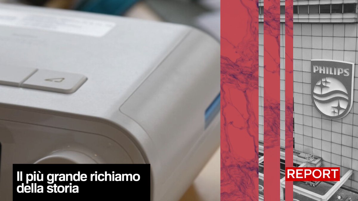 15 milioni venduti in tutta Europa, quello dei respiratori Philips è il più grande recall della storia. Il professor Rodriguez dell’univ. di Padova spiega come chi abbia usato uno di questi dispositivi sia a rischio di sviluppare un tumore. Ora in onda: