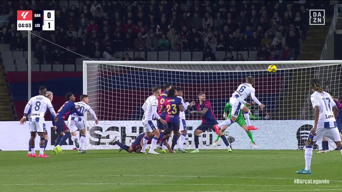 Qué pepino de victoria 🥒 Sergio González le da al C.D. Leganés el primer triunfo de su HISTORIA en Barcelona ✨ #LALIGAenDAZN ⚽️