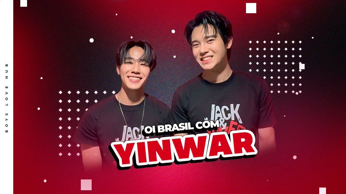 🚨🇧🇷 MAIORAIS! Contamos pros #YinWar que #JackAndJoker alcançou o topo dos trends no Brasil e eles mandaram um recado! Compartilhem e deem amor! Yinyin ว iQIYI iQIYI Spanish iQIYI_Thailand