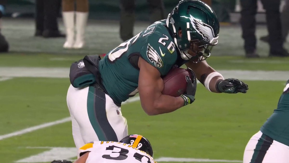 Saquon has not returned to the game since this hit he took from Minkah Fitzpatrick.