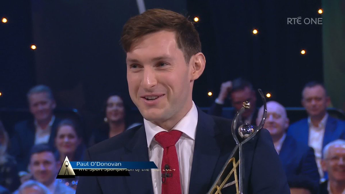 Paul O’Donovan is named RTÉ Sport Sportsperson of the Year. He became the first Irish Olympian to win medals at three consecutive games. 📺 Watch the RTÉ Sport Awards on @RTE1and @RTEPlayer, catch live updates on