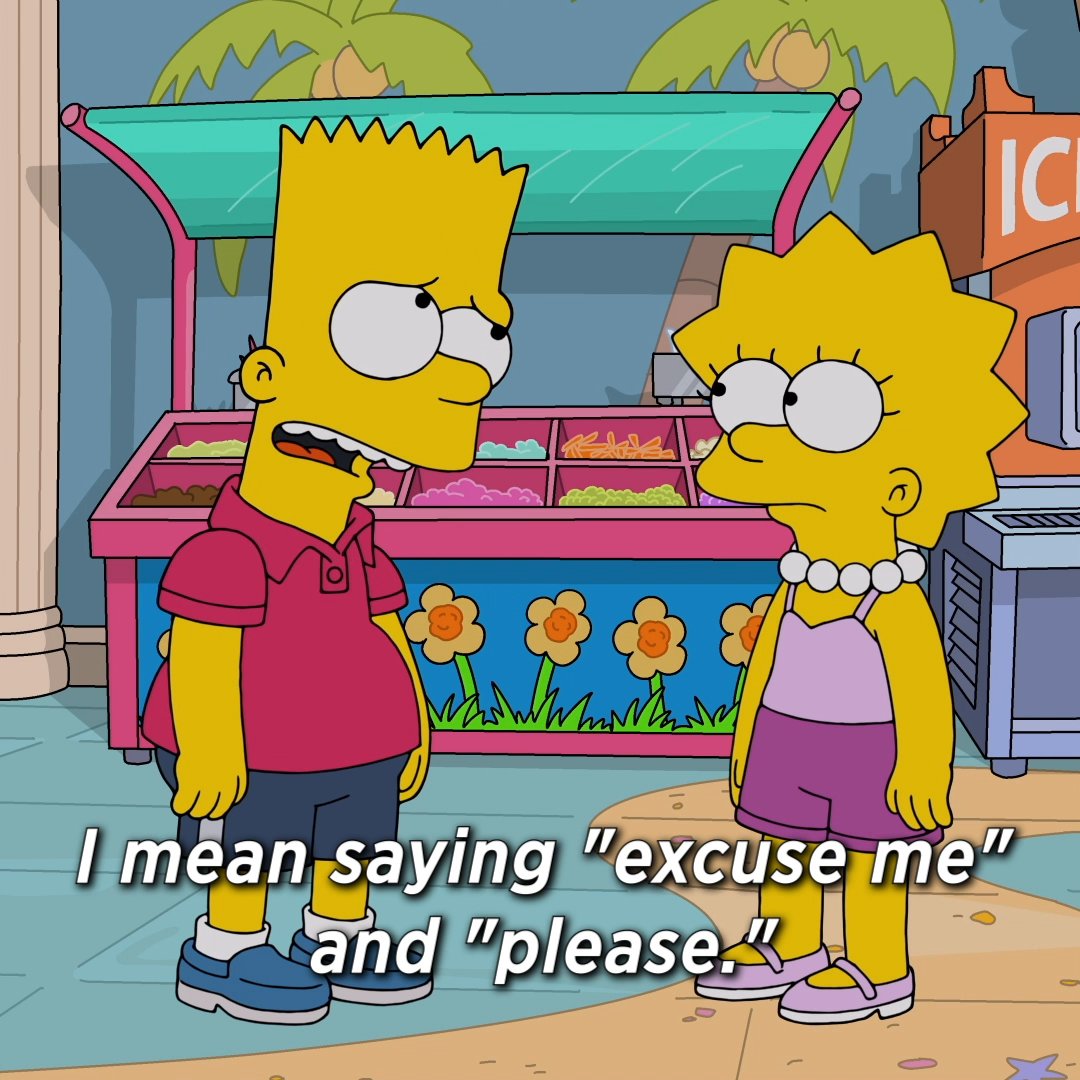 And THAT'S how you blend in! #TheSimpsons Season 36 is streaming now on Hulu, new episode tonight on FOX.