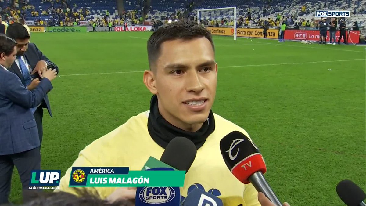 Ángel Malagón diciendo "yo solo sé que tengo muchas ganas de seguir aquí, ojalá que el presi y el patrón me dejen mucho tiempo aquí en el América" JAJAJAJA😂💛