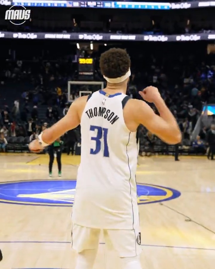 All the feels after that win 🙏 klay thompson // #MFFL