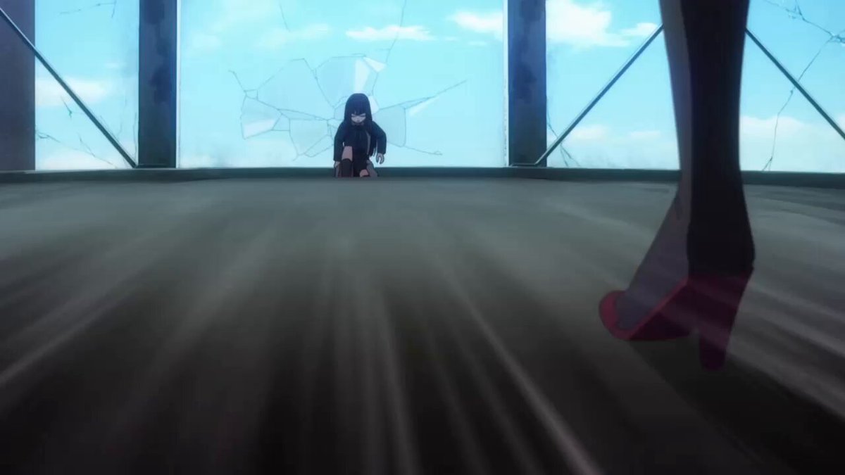 Chisato’s face and scream after shooting the person that saved her life was so sad to see