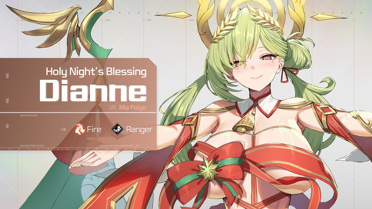 📣 Outerplane's new hero Holy Night's Blessing Dianne is finally here! Check out her skills with this stunning new video! #OUTERPLANE