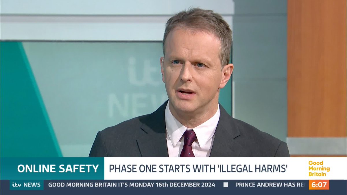 Tech companies must begin the process of identifying and removing illegal content from their sites from today in the first phase of new Online Safety laws. The second phase will focus on tackling child safety, pornography and protecting women and girls. Nick Dixon reports.