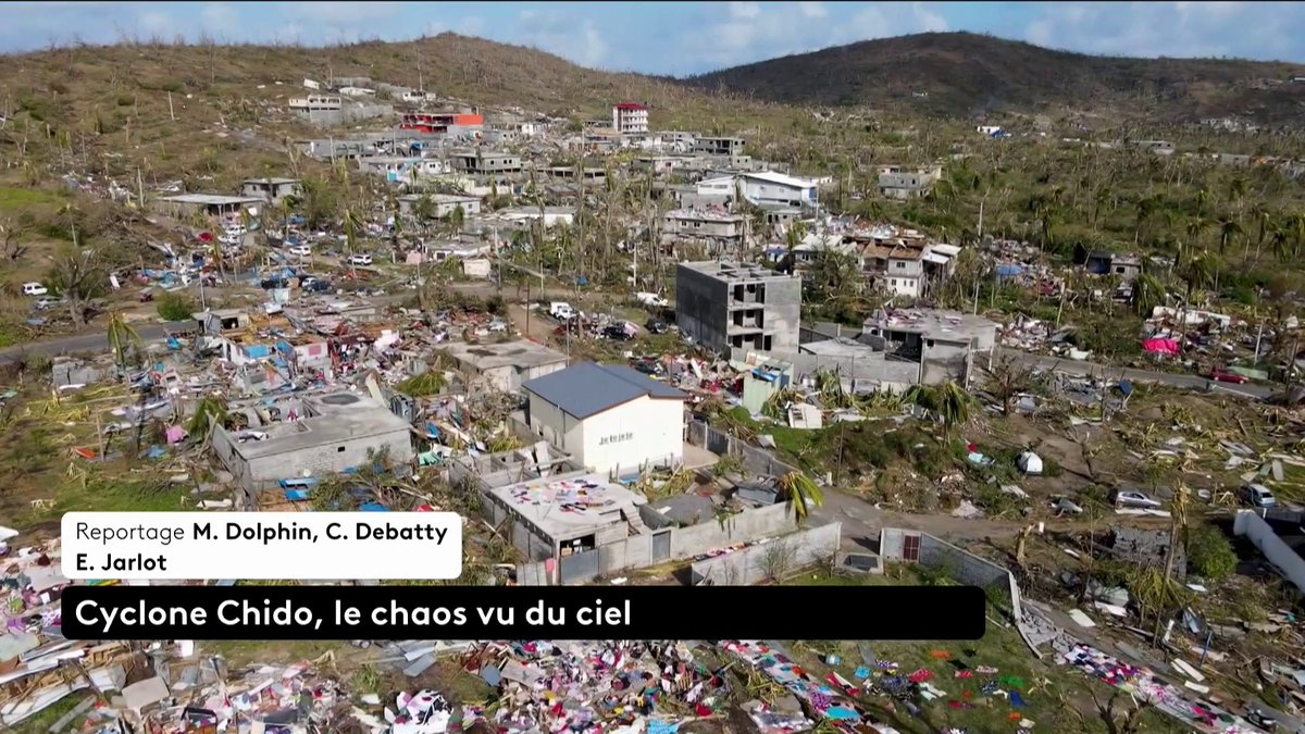 Le cyclone Chido est l'une des catastrophes les plus destructrices que Mayotte ait jamais connues. Il a semé le chaos dans le département le plus pauvre de France. La population vivait en partie dans des bidonvilles soufflés par la tempête. #JT20H