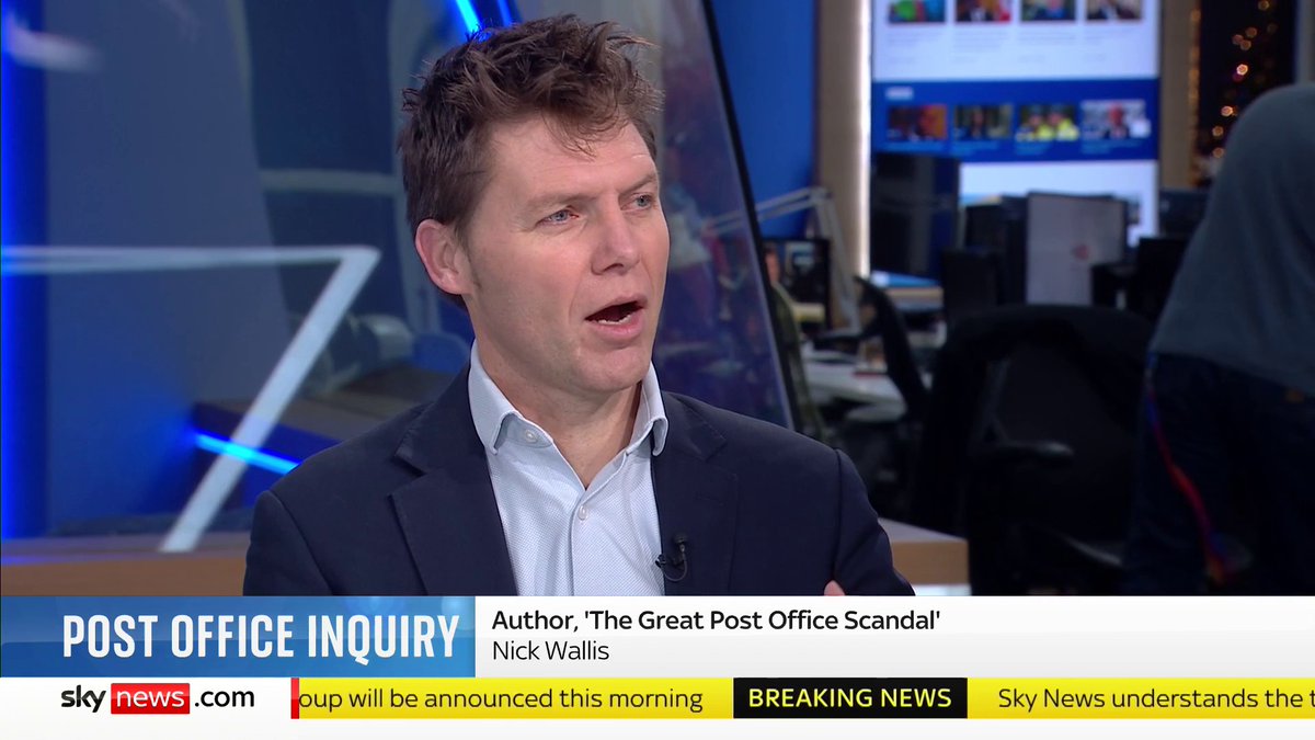 The Post Office inquiry is about to conclude Nick Wallis, author of ‘The Great Post Office Scandal’, reflects on the past three years and what might come next #KayBurley SS