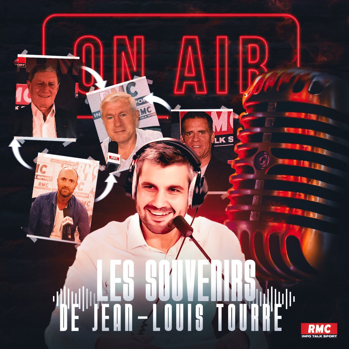 ๐๏ธ Depuis 2013, Jean-Louis Tourre accompagne sur RMC les consultants les plus รฉmรฉrites. ๐ป Les ITW de Zidane & Macron, les clashs, le fou rire avec Jano Resseguiรฉ ๐, les attentats du 13 novembreโฆ Le rรฉdacteur en chef foot de RMC Sport convoque ses plus grands souvenirs radiophoniques.