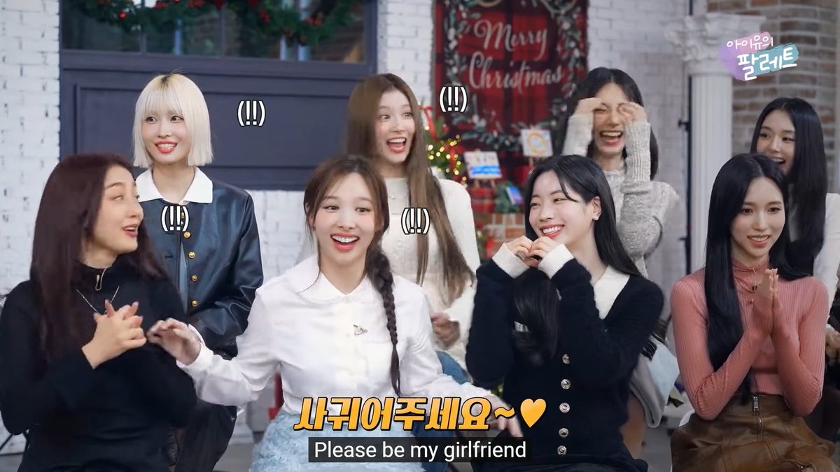 Tzuyu suddenly saying "Please be my girlfriend" to IU, she surprised even herself 😭😭
