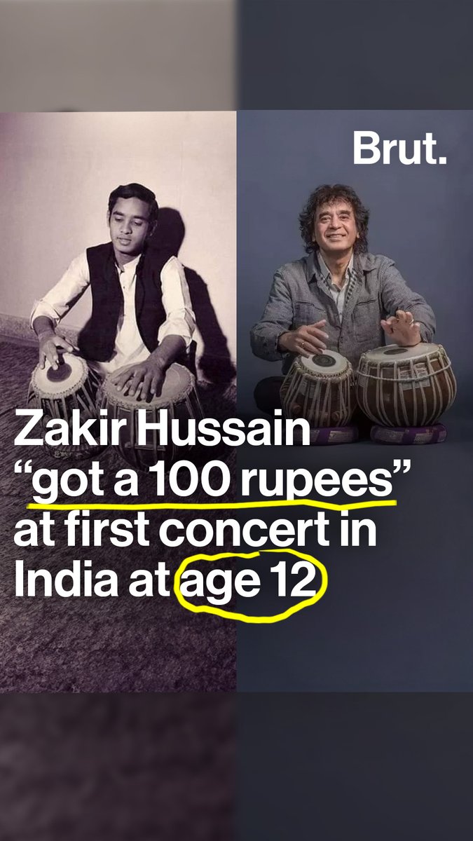 Tabla maestro Zakir Hussain first laid his hands on a tabla at age 3. This is how it happened.