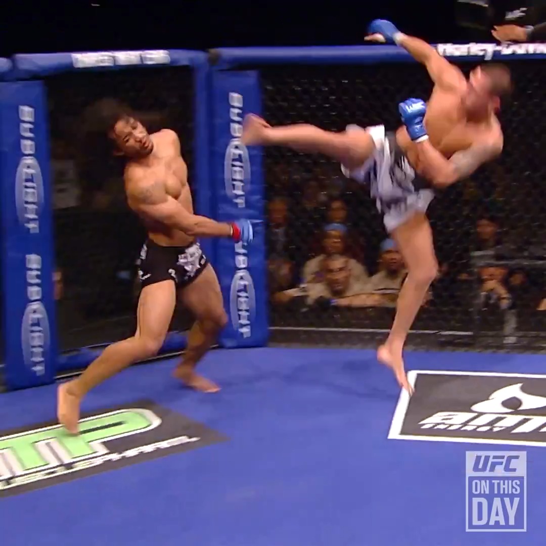 #OnThisDay in 2010: Anthony Pettis entered the Matrix with the SHOWTIME KICK!! 😱 📺 Watch every WEC fight on UFC FIGHT PASS now!