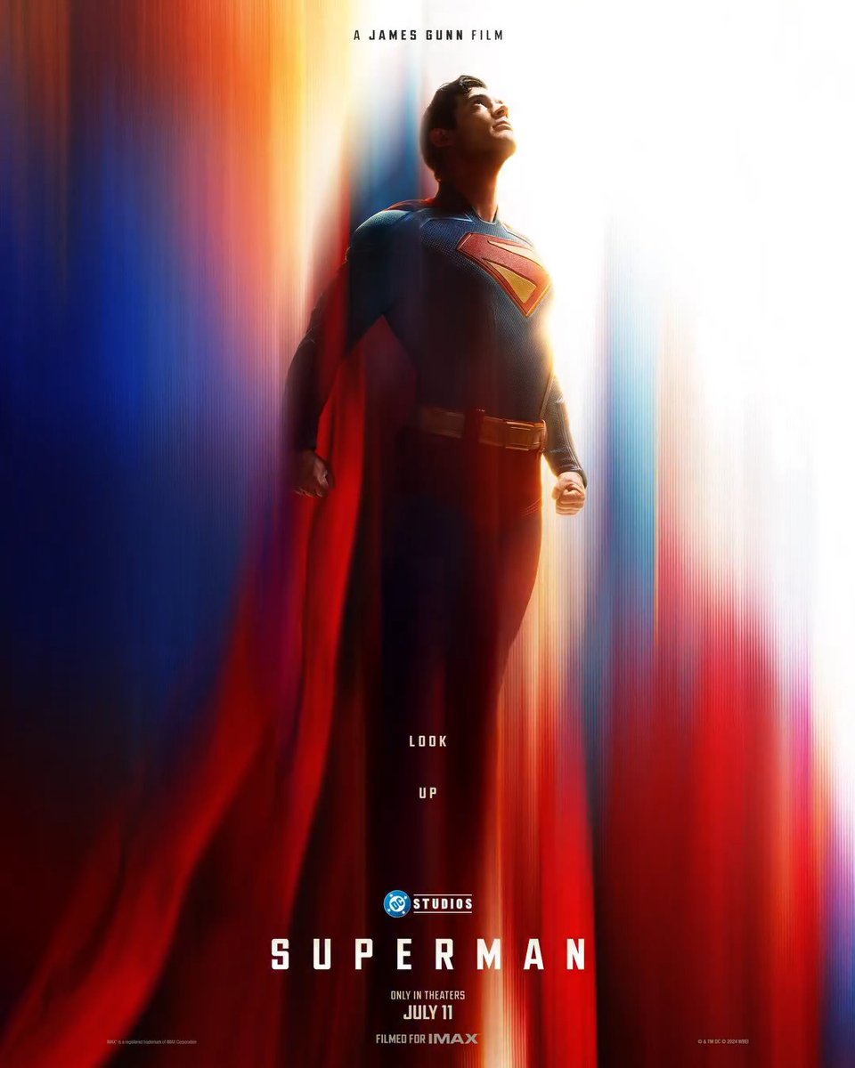 Look Up. #Superman #FilmedForIMAX IMAX Sign up to get Fan First updates on all things DC Studios at