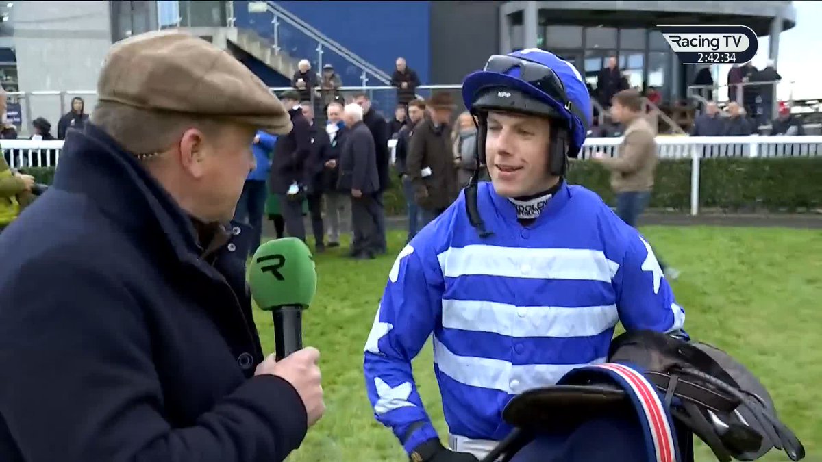 "She's got one hell of an engine." Brian Hayes was "very impressed" with Baby Kate's success in the Mares Maiden Hurdle at Naas Racecourse today 👀 kevinoryan