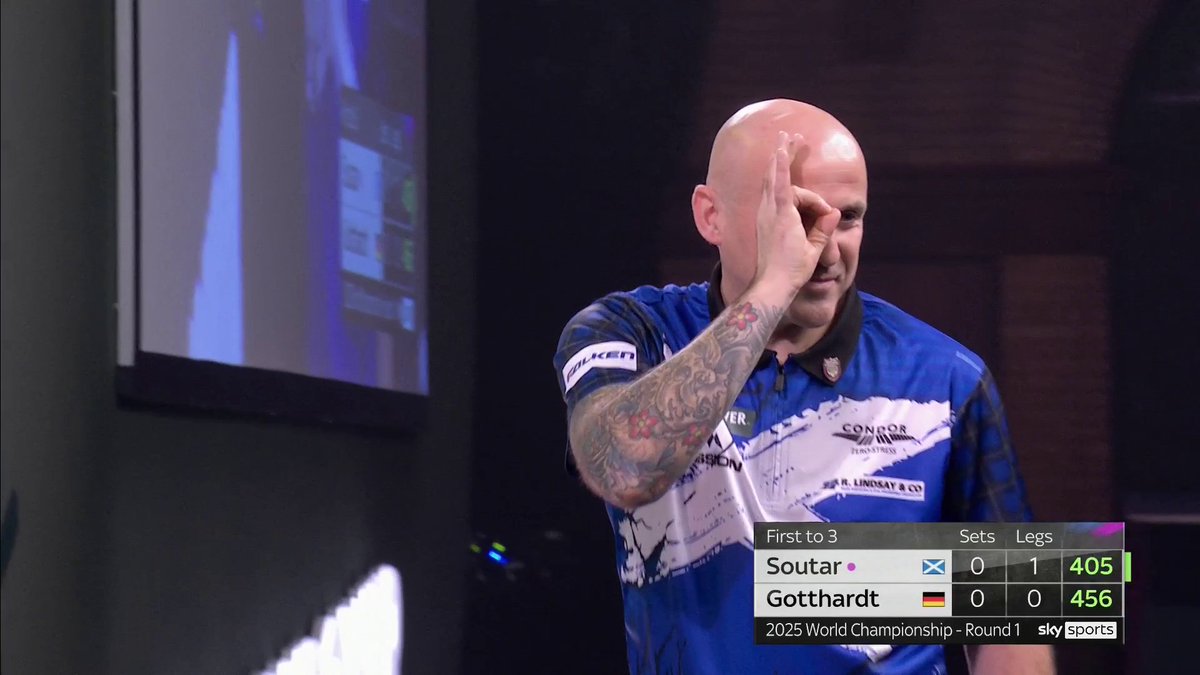 That is some 180 celebration from Alan Soutar 👌 Sky Sports have teamed up with Paddy Power to save men’s lives, it’s the BIGGER 180. Every 180 hit at the darts will result in Paddy Power donating £1000 to Prostate Cancer UK.